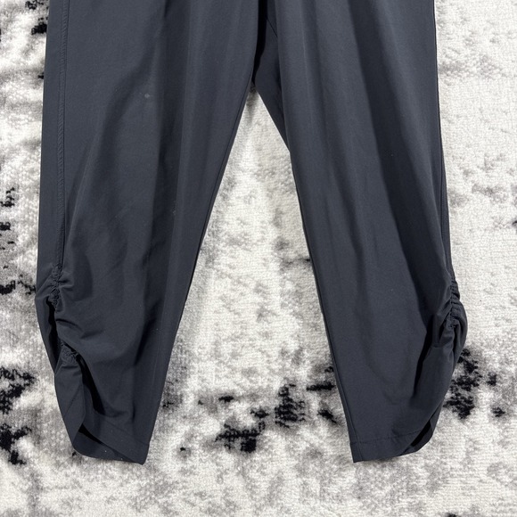 Prana Midtown Capri Womens Size Small Black Drawstring Elastic Waist‎ Active - Picture 4 of 16